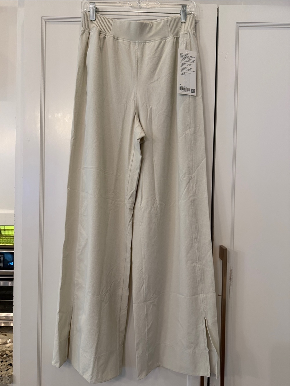 lululemon athletica Wide-Leg Lounge Pants in Off-White